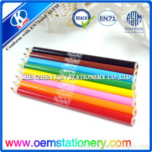 17.2*1cm Sikscreen Printing Logo Wooden Color Pencil in Bulk